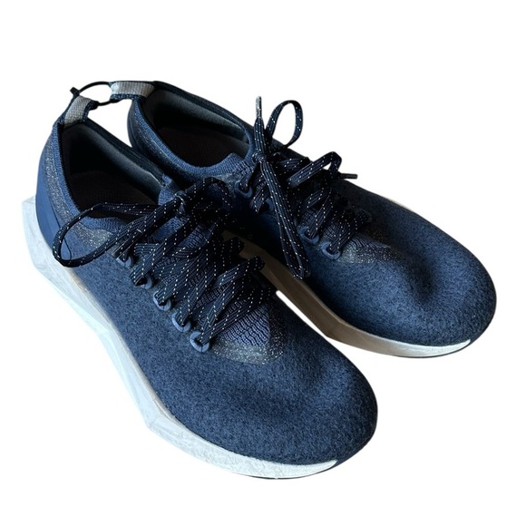 NEW Allbirds Merino Wool Flyer Mizzle in Hazy Indigo Blizzard - Size 8.5 - Picture 4 of 10